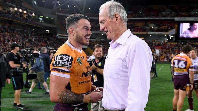 Wayne Bennett won’t be joined at South Sydney by Darius Boyd. Picture: Getty Images