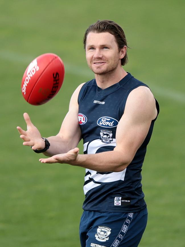 Patrick Dangerfield was a popular vice-captain pick in Round 3. Picture: Alison Wynd