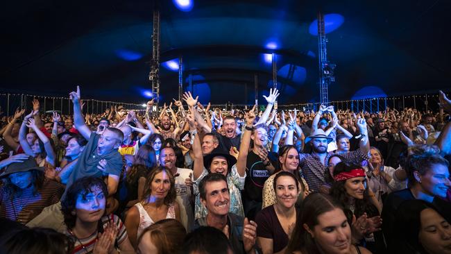 Crowd at Byron Bay Bluesfest 2022. Picture: Joseph Mayers