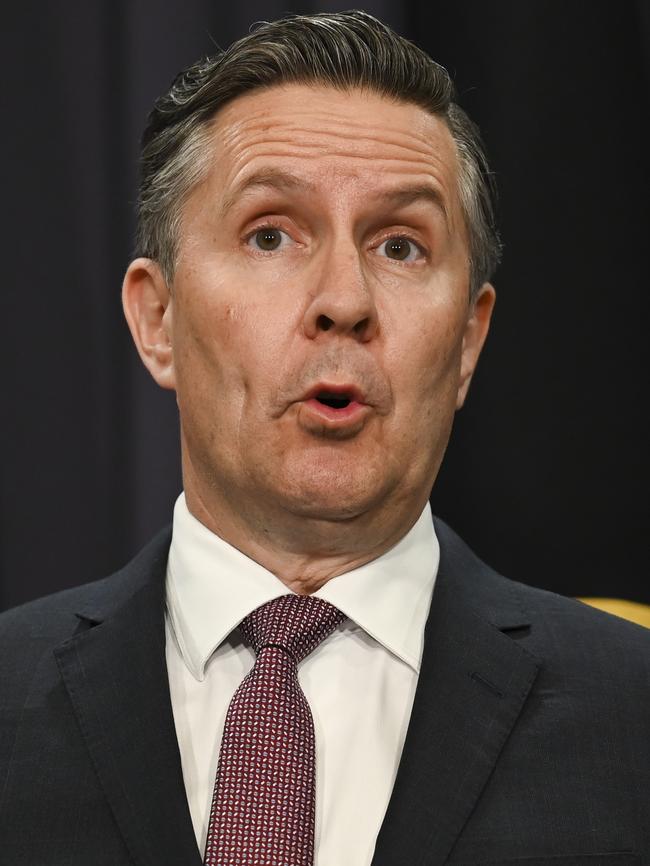 Minister For Health And Aged Care, Mark Butler, issued a joint statement welcoming the decision. Picture: NCA NewsWire / Martin Ollman