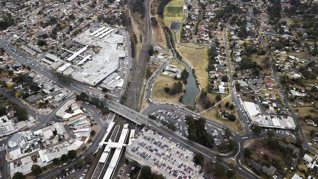 An aerial view of Seven Hills