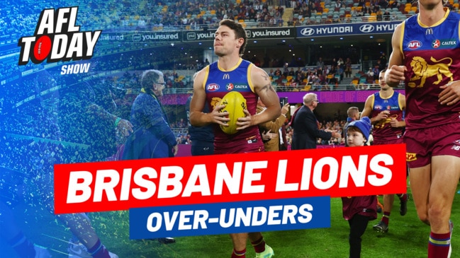 2024 AFL Brisbane Lions Over-Unders