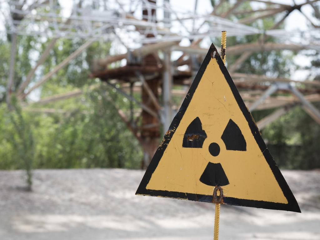 An iconic radiation warning sign. Picture: Erwin Zwaan