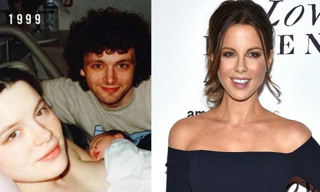 Kate Beckinsale recreates daughter's birth photo for her 17th birthday
