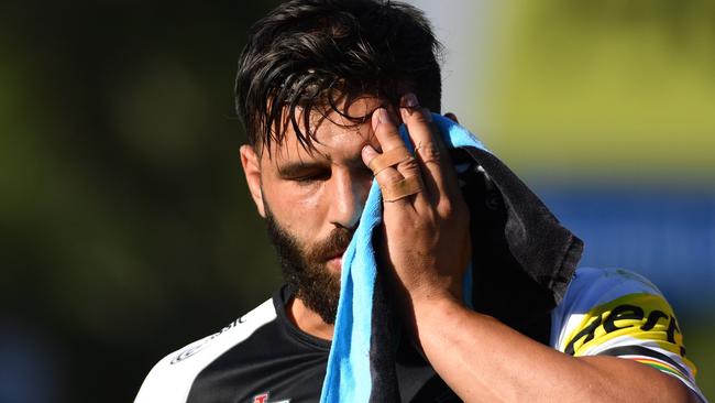 Mansour has only recently undergone major surgery. (AAP Image/Mick Tsikas)
