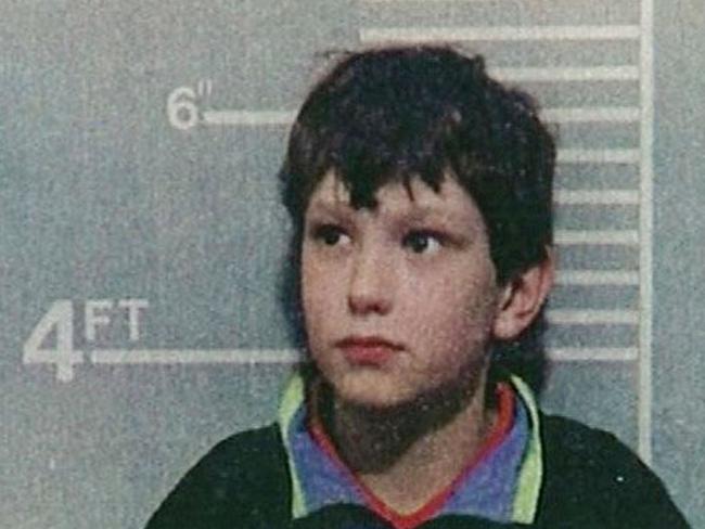 Jon Venables was only 10 when he and friend Robert Thompson murdered James Bulger. Picture: AFP/Merseyside Police