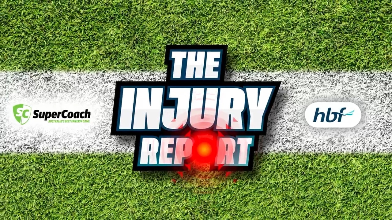 The HBF Injury Report for SuperCoach AFL Round 9!