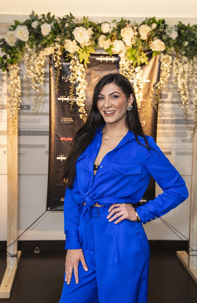 Toowoomba Fashion Festival journalist Melanie Canosa at The Armitage Centre, Saturday, March 16, 2024. Picture: Kevin Farmer