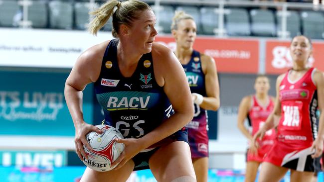 Melbourne Vixens have added Diamonds shooter Caitlin Thwaites to their playing roster for this season. Picture: AAP