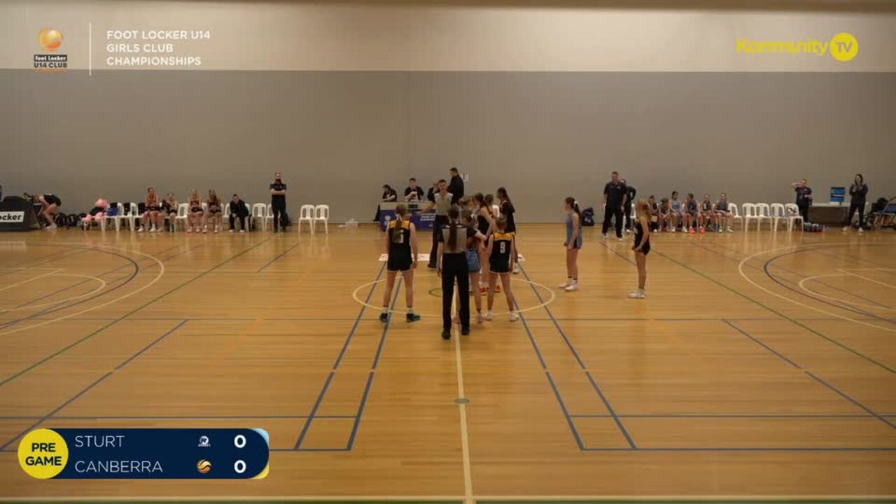 Replay: Sturt Sabres v Canberra (Girls S) - 2024 Basketball Australia U14 Club Championships Day 3