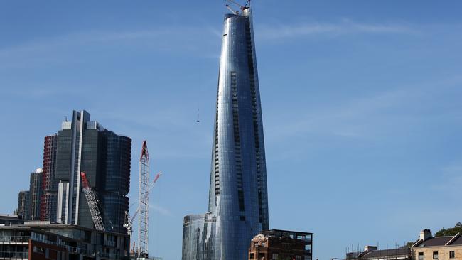 A general view of Crown Sydney is seen at Barangaroo. Picture: GettyImages