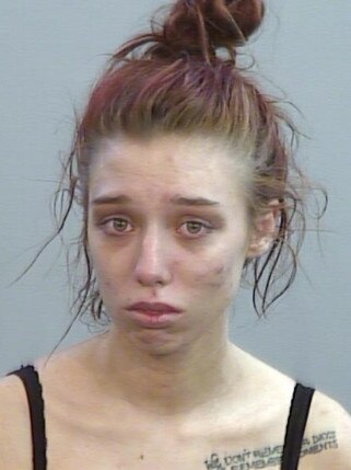 Tiffany-Anne Brislane-Brown’s mug shot posted on the NSW Police Facebook page.