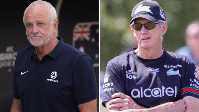 Graham Arnold and Wayne Bennett