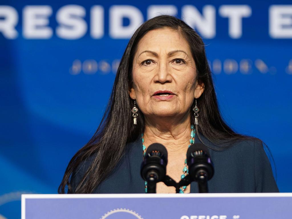 Congresswoman Deb Haaland could be the first Native American Cabinet Secretary. Picture: AFP