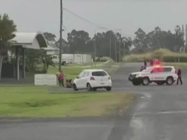 A woman has sustained critical injuries after being stabbed in a suspected carjacking. (9News)