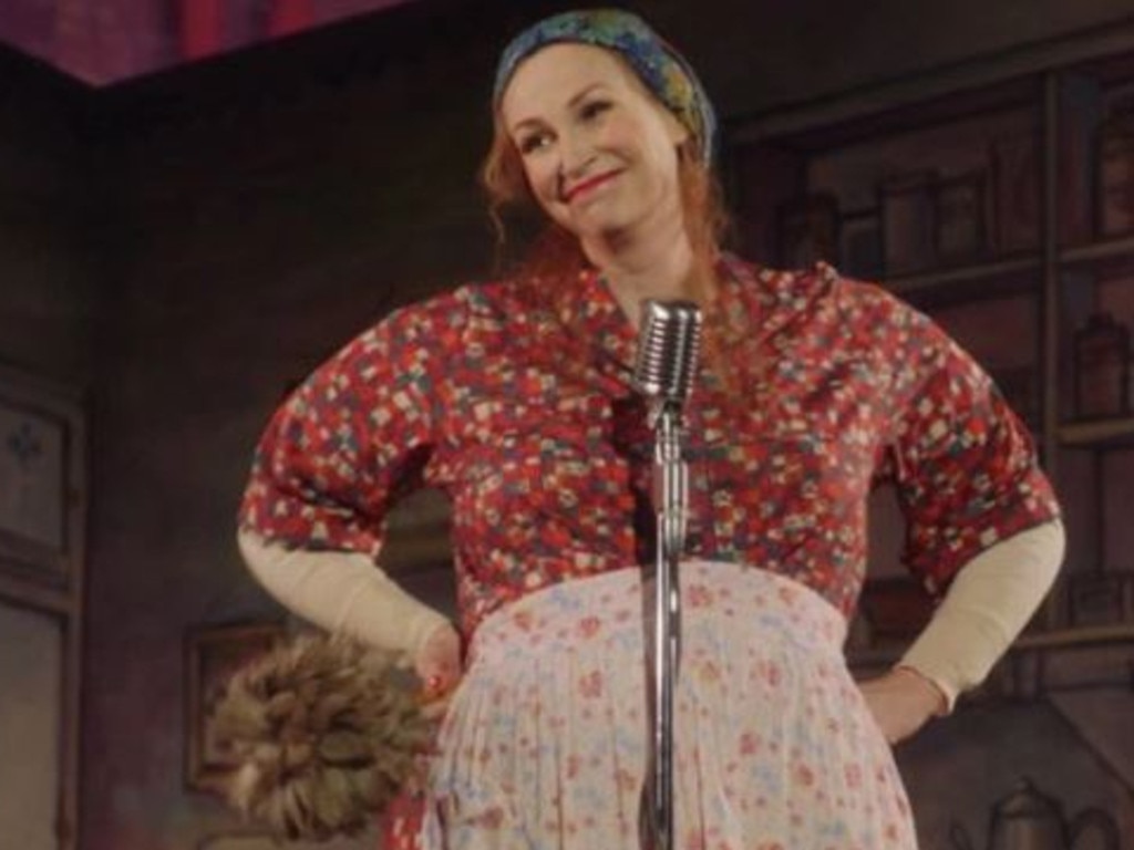 Jane Lynch in The Marvelous Mrs Maisel. Picture: Supplied