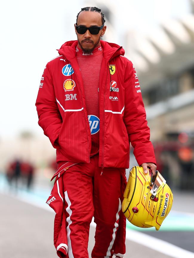 Ferrari F1 driver Lewis Hamilton. Picture: Getty Images)