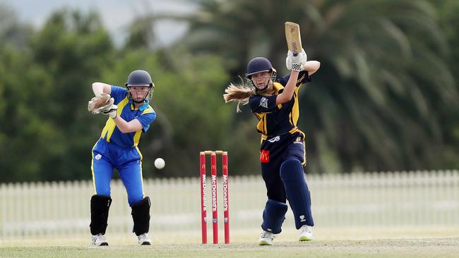 Ava Drury batting for the Central Coast. Picture: Sue Graham