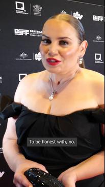 Jelena Dokic at world premiere of biopic at Brisbane International Film Festival