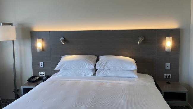 A look inside the newly renovated rooms at DoubleTree Hilton Cairns. Photo: Kristina Puljak