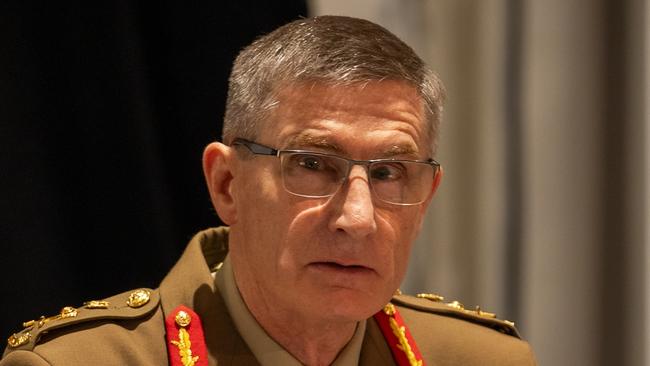 Chief of Defence Force General Angus Campbell. Picture: Royal Commission into Defence and Veteran Suicide