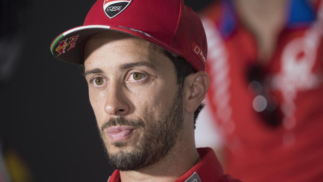 Andrea Dovizioso is eyeing a move away from Ducati.
