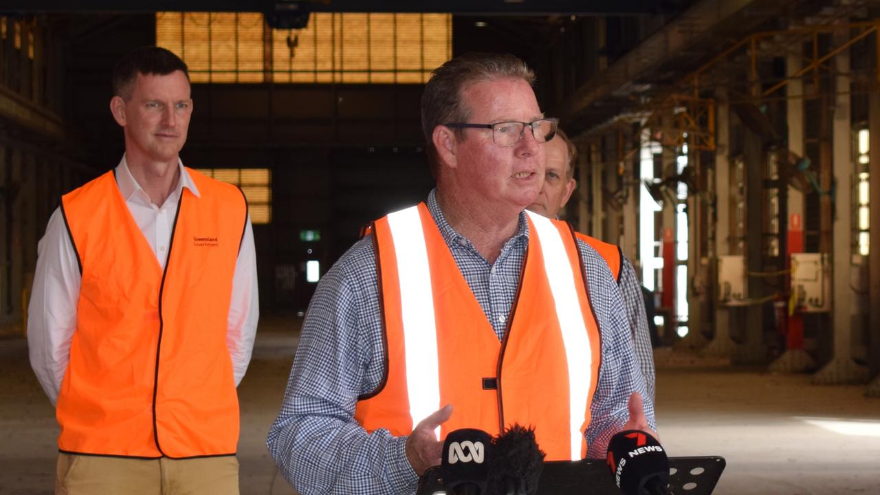 Member for Rockhampton Barry O’Rourke at the Rockhampton Railyards on May 30, 2022. Picture: Aden Stokes