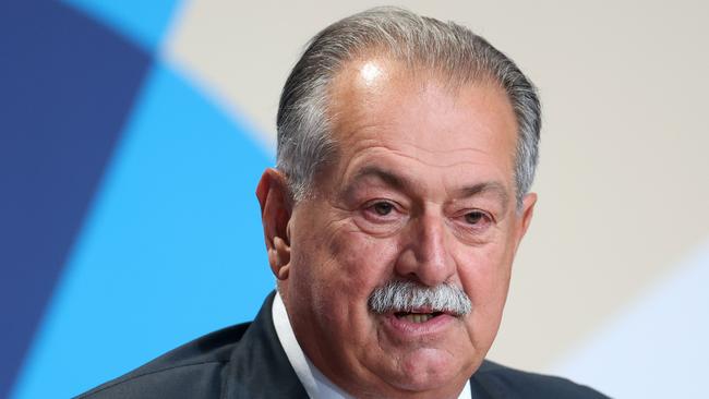 Andrew Liveris, President of the Brisbane 2032 Organizing Committee. (Photo by Michael Reaves/Getty Images)