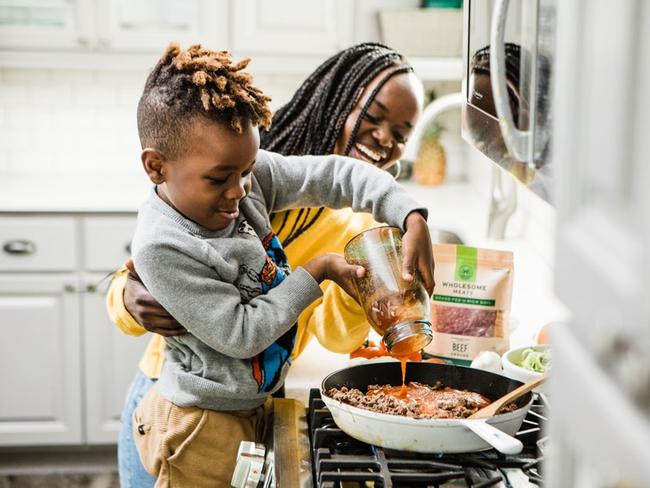 Lockdown has seen many children and their parents spending more time cooking and crafting.