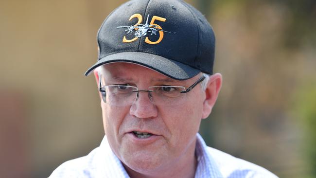 Morrison made several blunders during the height of the bushfire crisis that has spooked many Australians. Picture: AAP/David Mariuz