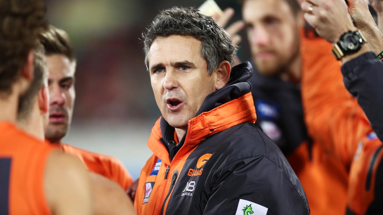 Leon Cameron’s GWS Giants host Hawthorn at UNSW Canberra Oval.
