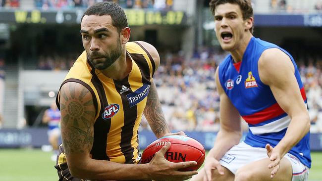 Shaun Burgoyne is a welcome return for the brown and gold. Picture: Michael Klein