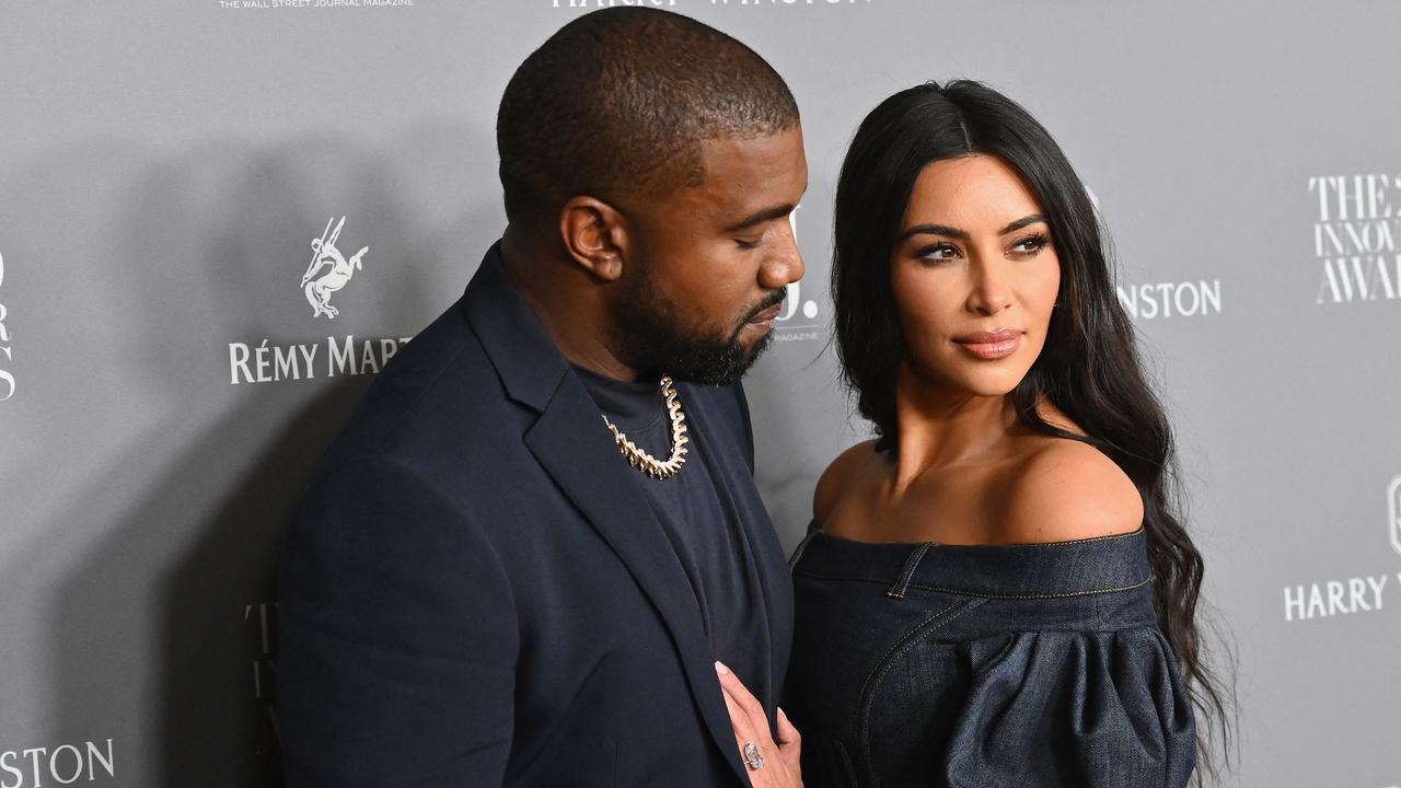 West has made it clear he wants Kim Kardashian back, despite having two new girlfriends this year. Picture: Angela Weiss / AFP