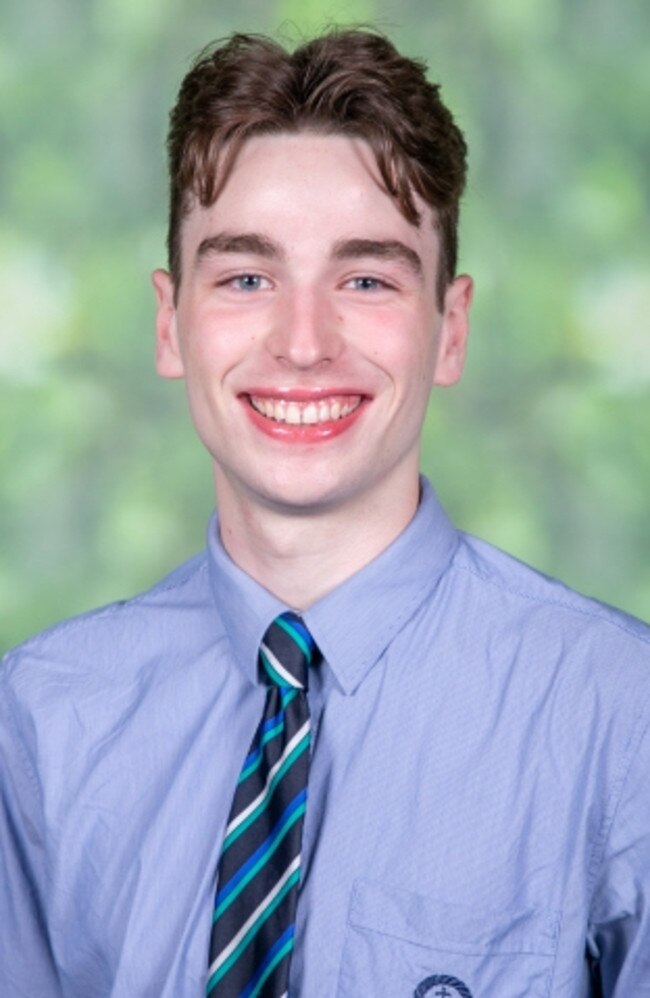 Matthew Flinders Anglican College captain Patrick Courtney