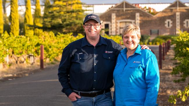 Kerry and Simon Meares, of Coonawarra Experiences. Picture: Jamie McDonald