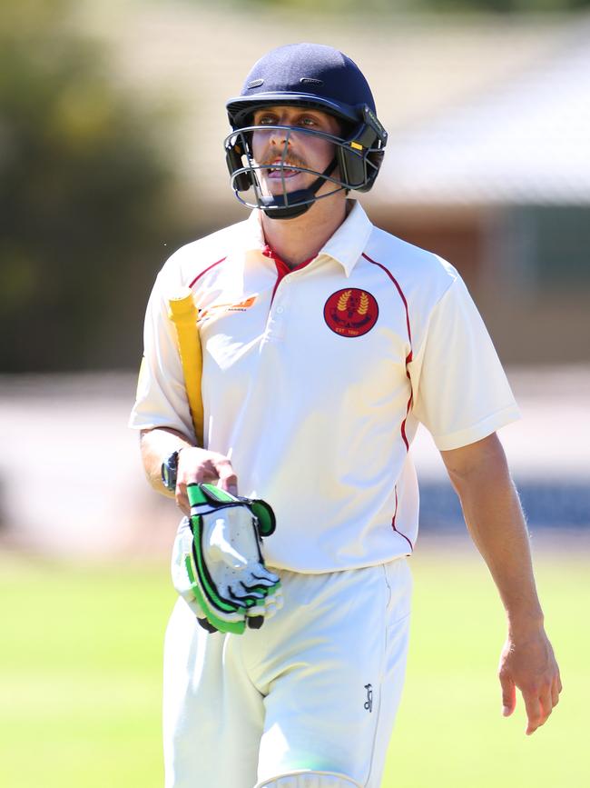 Reds star Jake Lehmann is scoring runs for fun in grade cricket at the moment. Picture: Stephen Laffer