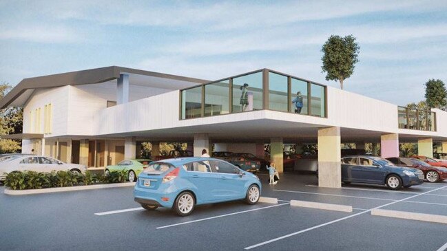 An artist impression of the childcare centre which was proposed for 44 Bangalow Rd, Ballina.