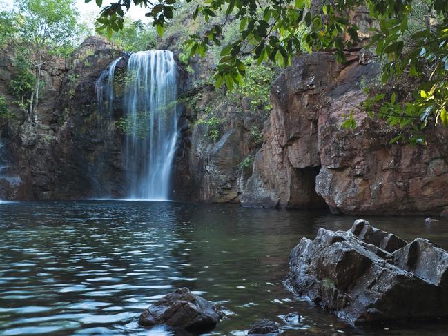 18/20
Darwin to Litchfield National Park — NT
This very doable and straightforward one-day trip takes you on an adventure from Darwin to the scenic landscape of Litchfield National Park, replete with thundering waterfalls and cool waterholes. See rugged sandstone mountains and vast stretches of rainforest or take a drive to the Lost City — a formation of rocks worth hiring a 4WD for. Picture: Litchfield National Park