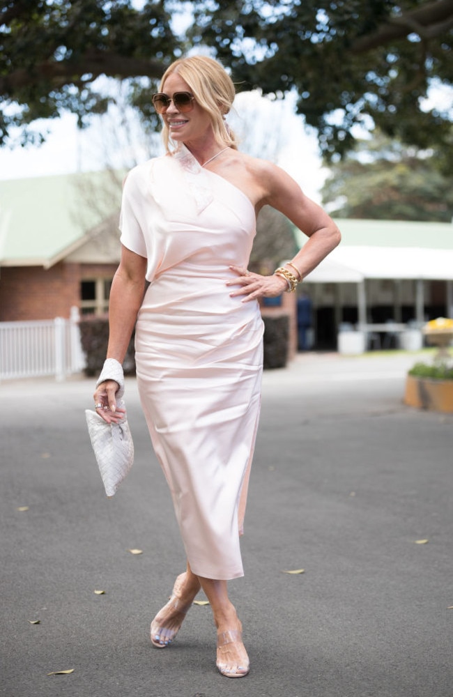 SYDNEY, AUSTRALIA - OCTOBER 16: Sonia Kruger attends Everest Race Day at Royal Randwick Racecourse on October 16, 2021 in Sydney, Australia. (Photo by Sean Foster/Getty Images for ATC)