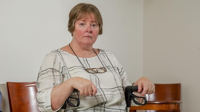 Former carer Patricia Clayton has now been left devastated after having her surgery cancelled yet again. Picture: Jerad Williams