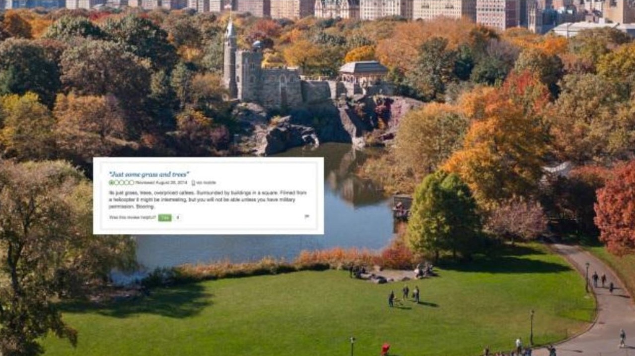 Centra Park, New York City. Picture: TripAdvisor