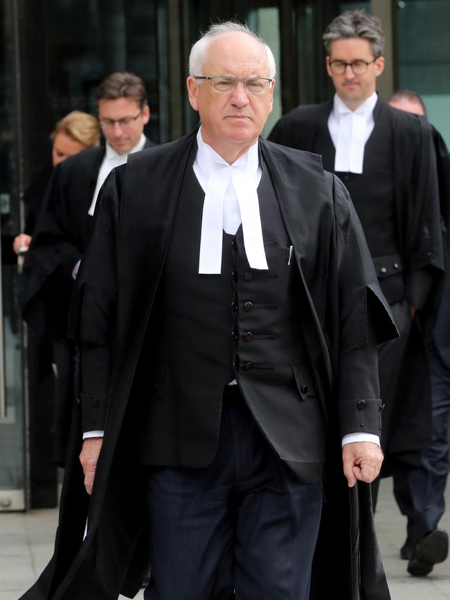 Eminent Melbourne silk Allan Myers is president of the Samuel Griffith Society. Picture David Geraghty/The Australian.