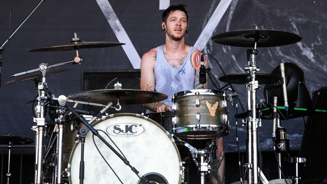 Daniel Williams, ex-drummer of The Devil Wears Prada, was killed in the crash. Picture: Getty