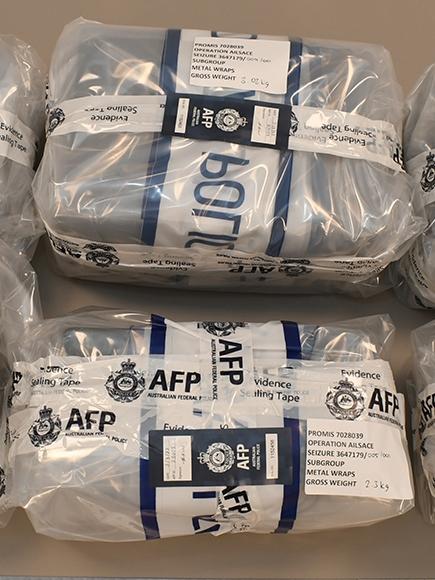 The AFP seizure occurred last year at Melbourne’s ports.