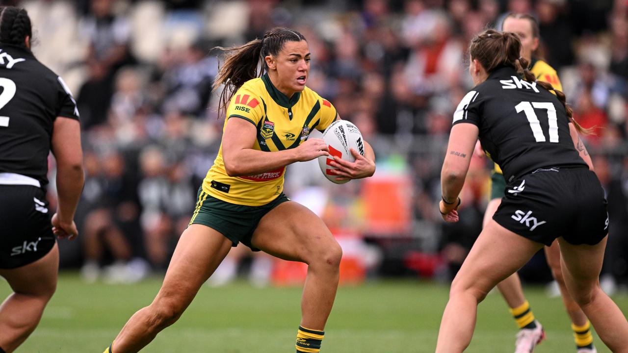 Millie Elliot also plays for the Australia Jillaroos. Picture: Joe Allison/Getty Images