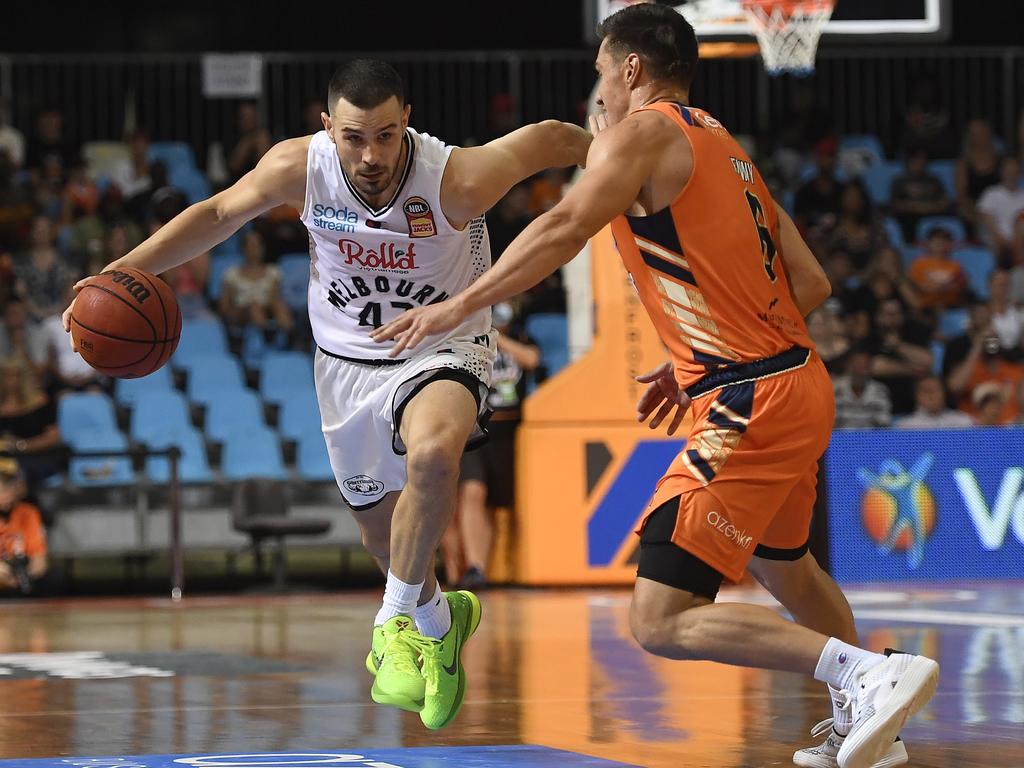 Chris Goulding has been outstanding for Melbourne United in the team’s opening two wins over Adelaide and Cairns. (Photo by Ian Hitchcock/Getty Images)