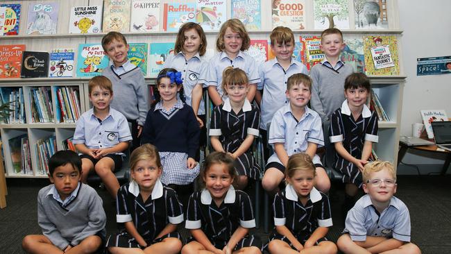 Christian College SC Prep J Back row L-R: Hamish Barclay, Flynn Dando, Reggie Franklin, Jackson Stanley, Joash Ridgewell. Middle Row: Judd Hudgson, Karissa Sticca, Katie Campbell, Liam Bates, Emily Lewis. Front Row: Otton Hodgart, Imogen Hunter, Valentina Nogueira Lotuffo, Paige Hunter, Raff Huttig.
