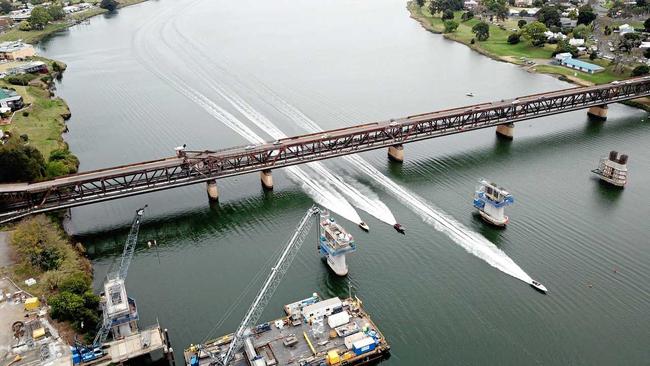 Decades in the making: breakdown of how to build a bridge. Picture: Robin Smith