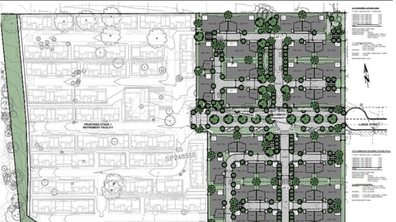 Plans for the Oak Tree Group and Barry Bernoth's retirement and residential development in Middle Ridge.