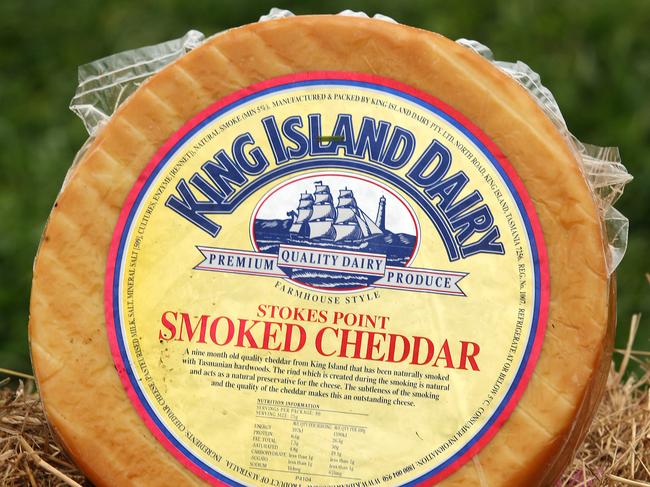 King Island Dairy Farmers. The Millwood family on their dairy farm. King Island Dairy Stokes Point Smoked Cheddar